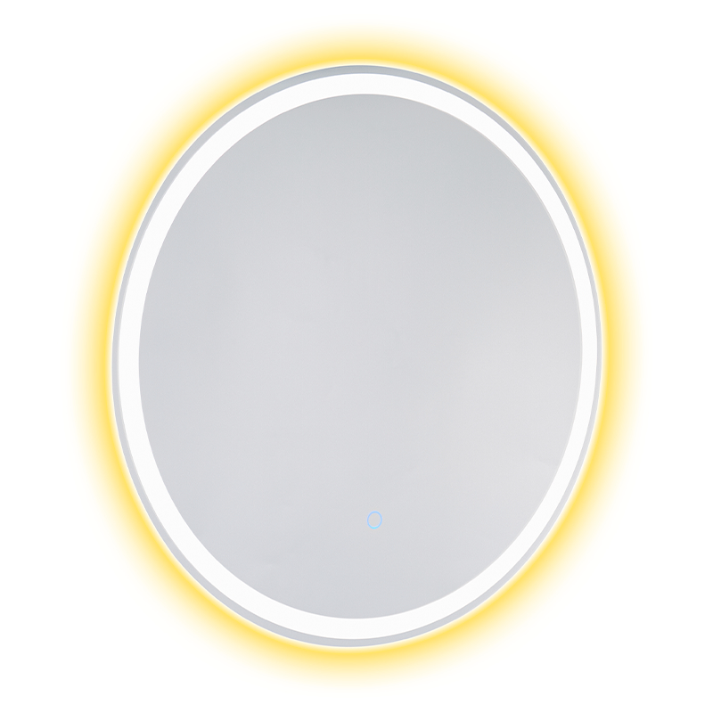 Aluminiumram LED Smart dimning Avfuktande Bakgrundsbelyst badrumsspegel Aluminiumram LED Smart dimning Avfuktande Bakgrundsbelyst badrumsspegel