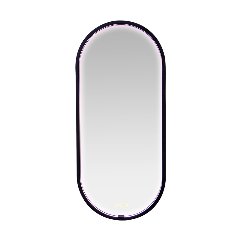 LED Smart dimning Imma Frostat belyst badrumsspegel LED Smart dimning Imma Frostat belyst badrumsspegel