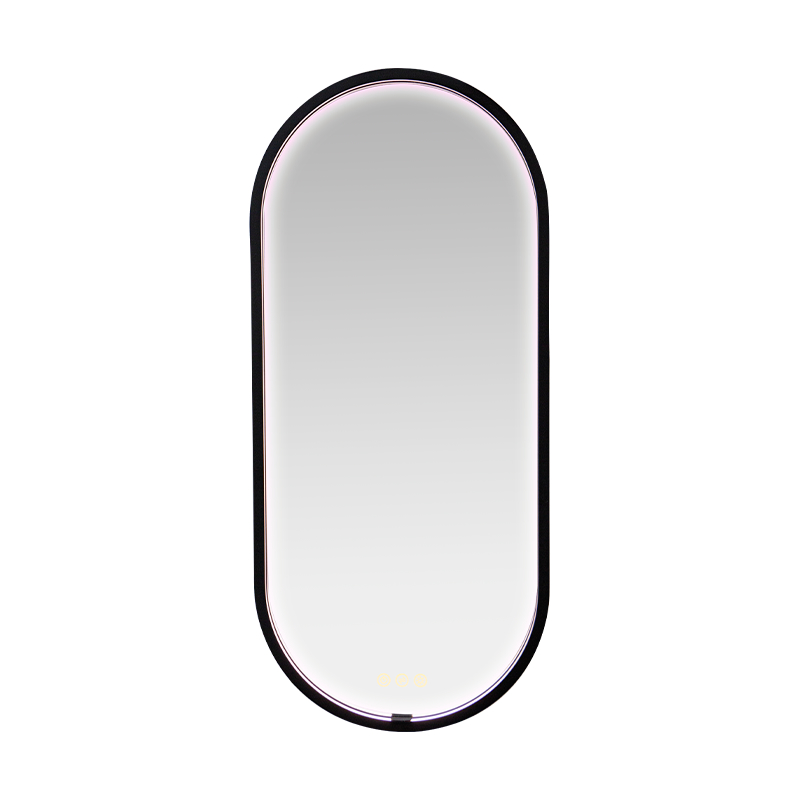 LED Smart dimning Imma Frostat belyst badrumsspegel LED Smart dimning Imma Frostat belyst badrumsspegel