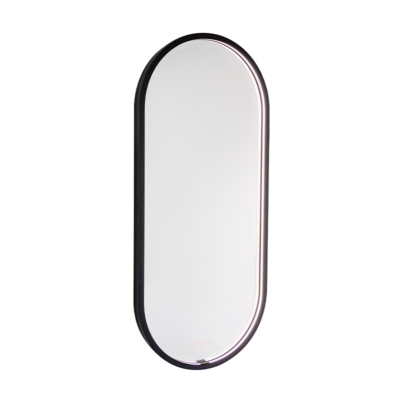 LED Smart dimning Imma Frostat belyst badrumsspegel LED Smart dimning Imma Frostat belyst badrumsspegel