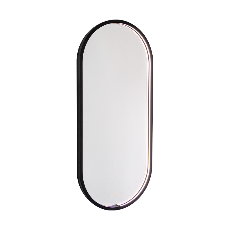 LED Smart dimning Imma Frostat belyst badrumsspegel LED Smart dimning Imma Frostat belyst badrumsspegel