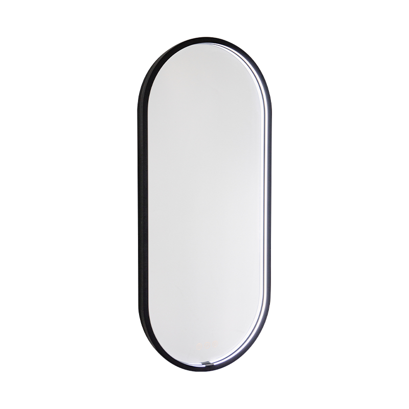 LED Smart dimning Imma Frostat belyst badrumsspegel LED Smart dimning Imma Frostat belyst badrumsspegel
