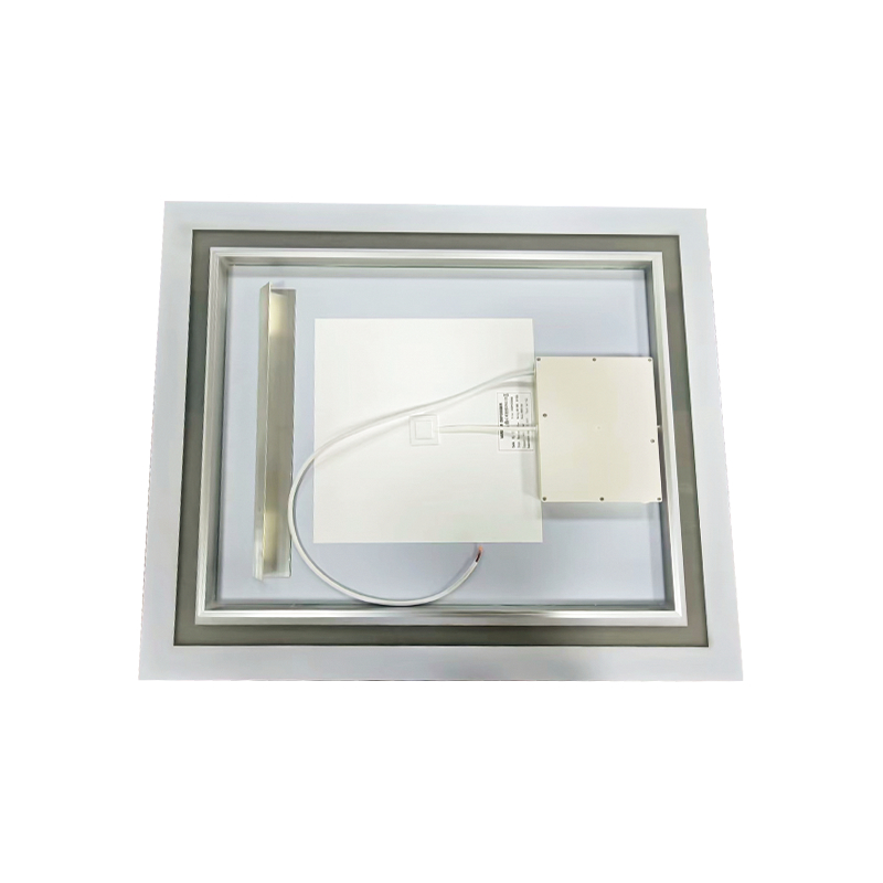 Aluminiumram LED Smart dimning Avfuktande Bakgrundsbelyst badrumsspegel Aluminiumram LED Smart dimning Avfuktande Bakgrundsbelyst badrumsspegel